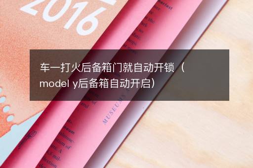 车一打火后备箱门就自动开锁（model y后备箱自动开启）