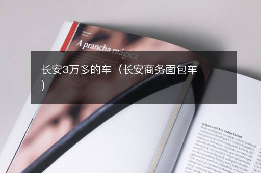 长安3万多的车（长安商务面包车）