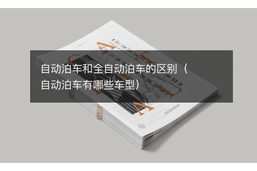 自动泊车和全自动泊车的区别（自动泊车有哪些车型）