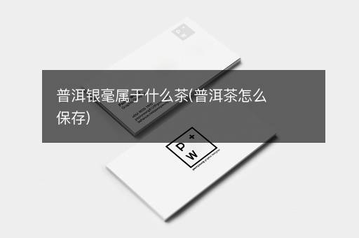 普洱银毫属于什么茶(普洱茶怎么保存)